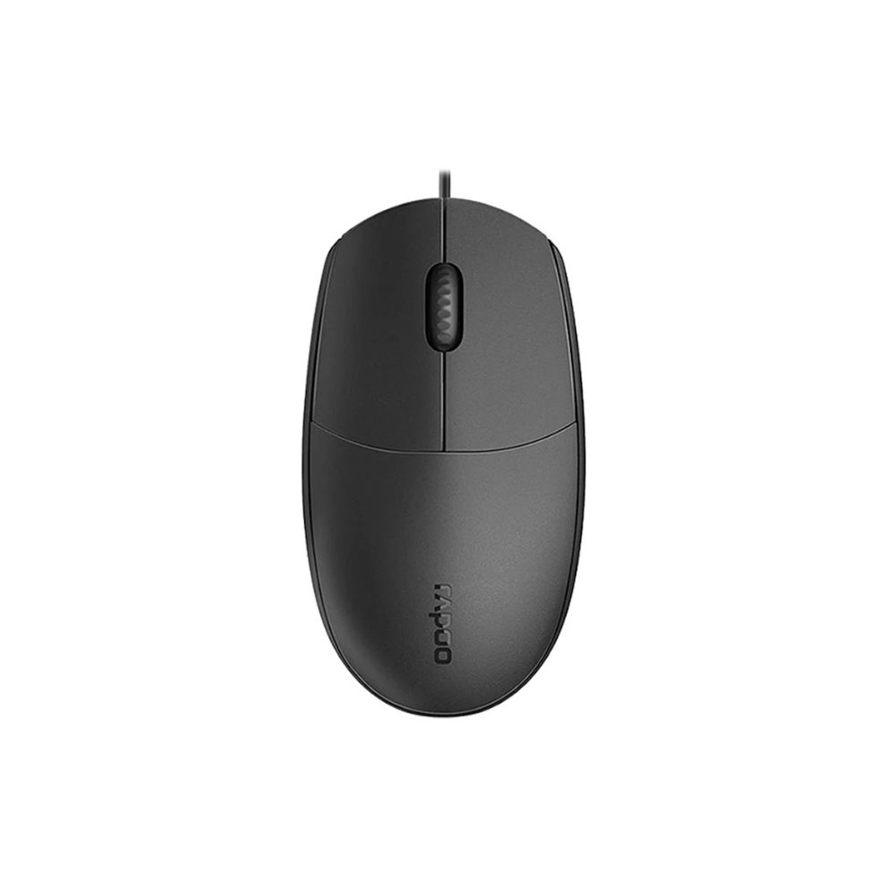 Chuột có dây Rapoo N110 Silent Màu Đen
