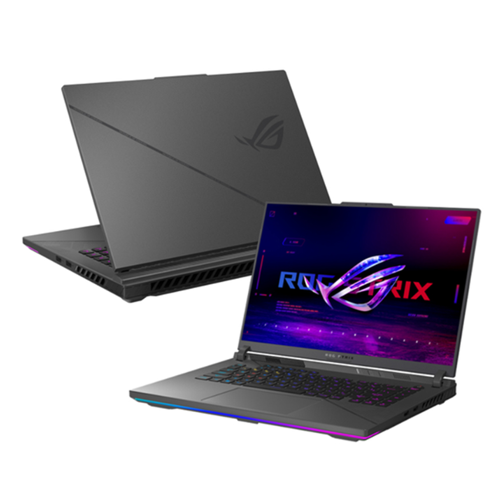 Laptop Asus Gaming ROG Strix G16 G614JIR-N4193W (i9 14900HX/ 32GB/ 1TB SSD/ RTX 4070 8GB/ 16 inch WQXGA/ 240Hz/ Win11/ Xám/ Vỏ nhôm/ Chuột/ Balo)