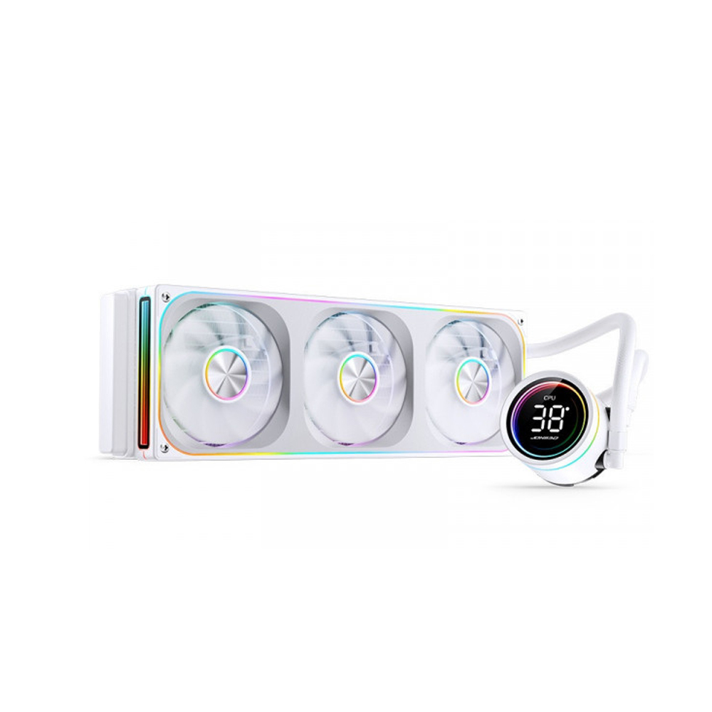 Tản nhiệt nước AIO JONSBO TH-360 White (ARGB, Hiển Thị Nhiệt Độ)