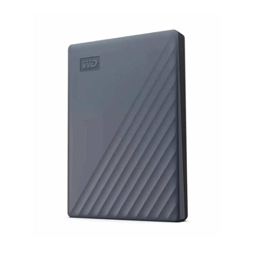 Ổ cứng di động Western 4Tb My Passport Silicon Grey (Type-C và USB3.2/ Xám)
