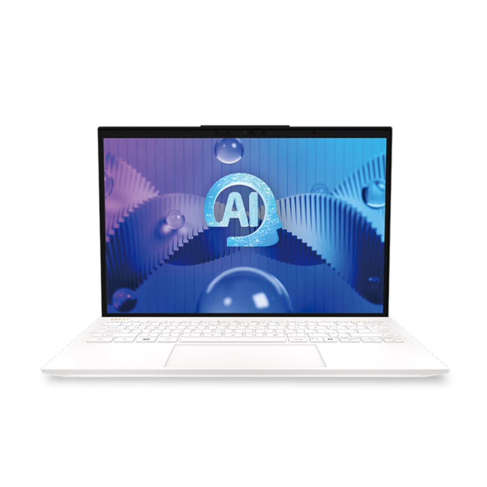 Laptop MSI Prestige 13 AI Evo A1MG-241VN (Ultra 5 125H/ 16GB/ 512GB SSD/ 13.3 inch 2.8K/ Win11/ Trắng/ Túi)
