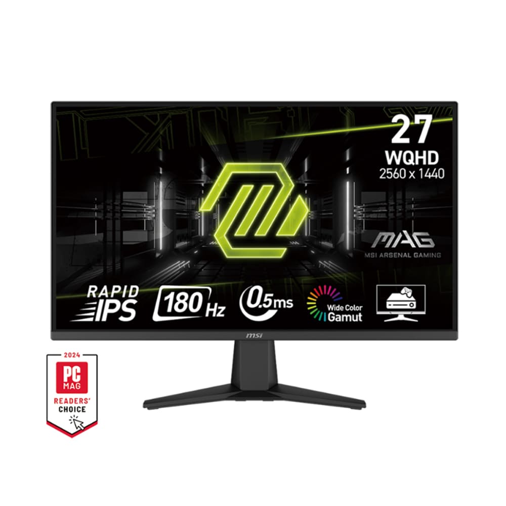 Màn hình gaming MSI MAG 275QF (27Inch/ QHD (2560x1440)/ 0,5ms/ 180Hz/ 300cd/m2/ IPS)