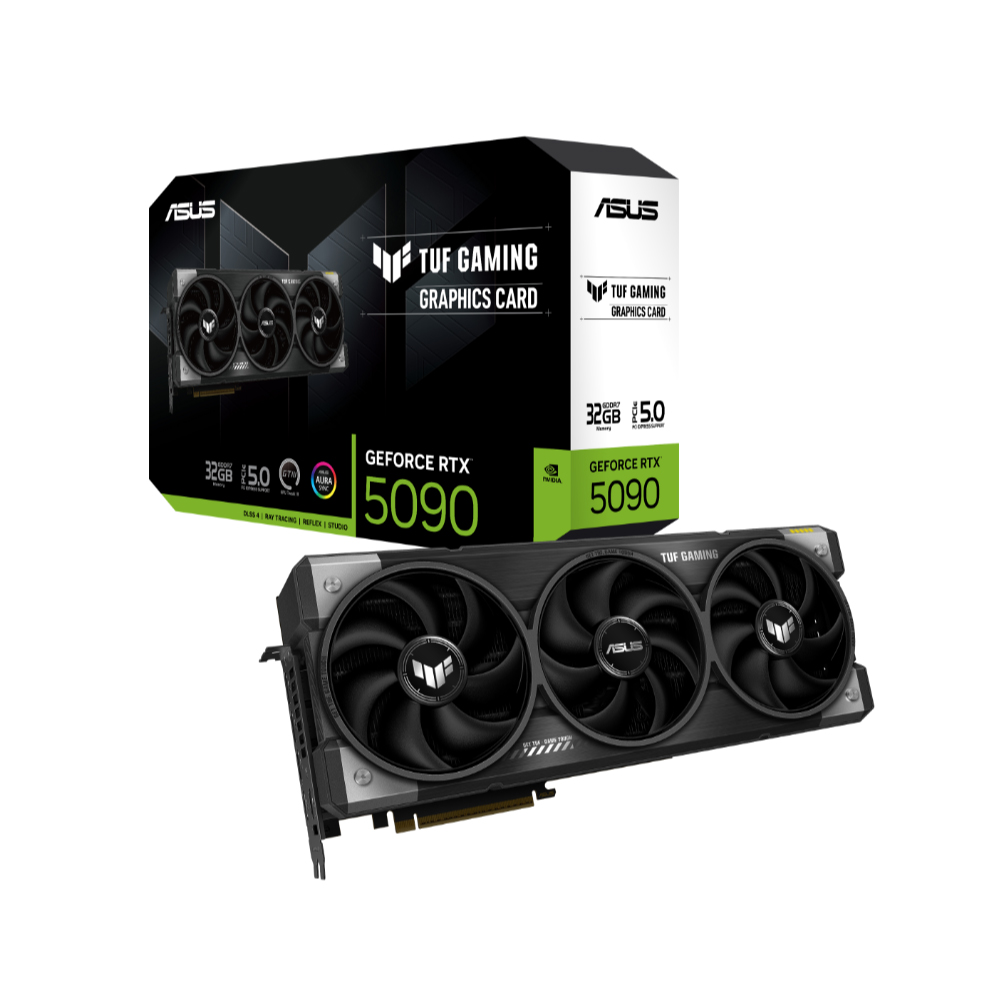 Cạc màn hình Asus TUF Gaming GeForce RTX 5090 32GB (GDDR7/ 512 bit)