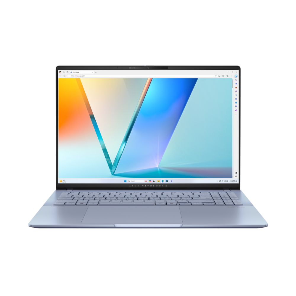 Laptop Asus Vivobook S S16 S5606CA-RI114WS (Ultra 5 225H/ 16GB/ 512GB SSD/ 16.0inch 3K/ 120Hz/ Win 11/ Office/ Blue/ Vỏ nhôm)