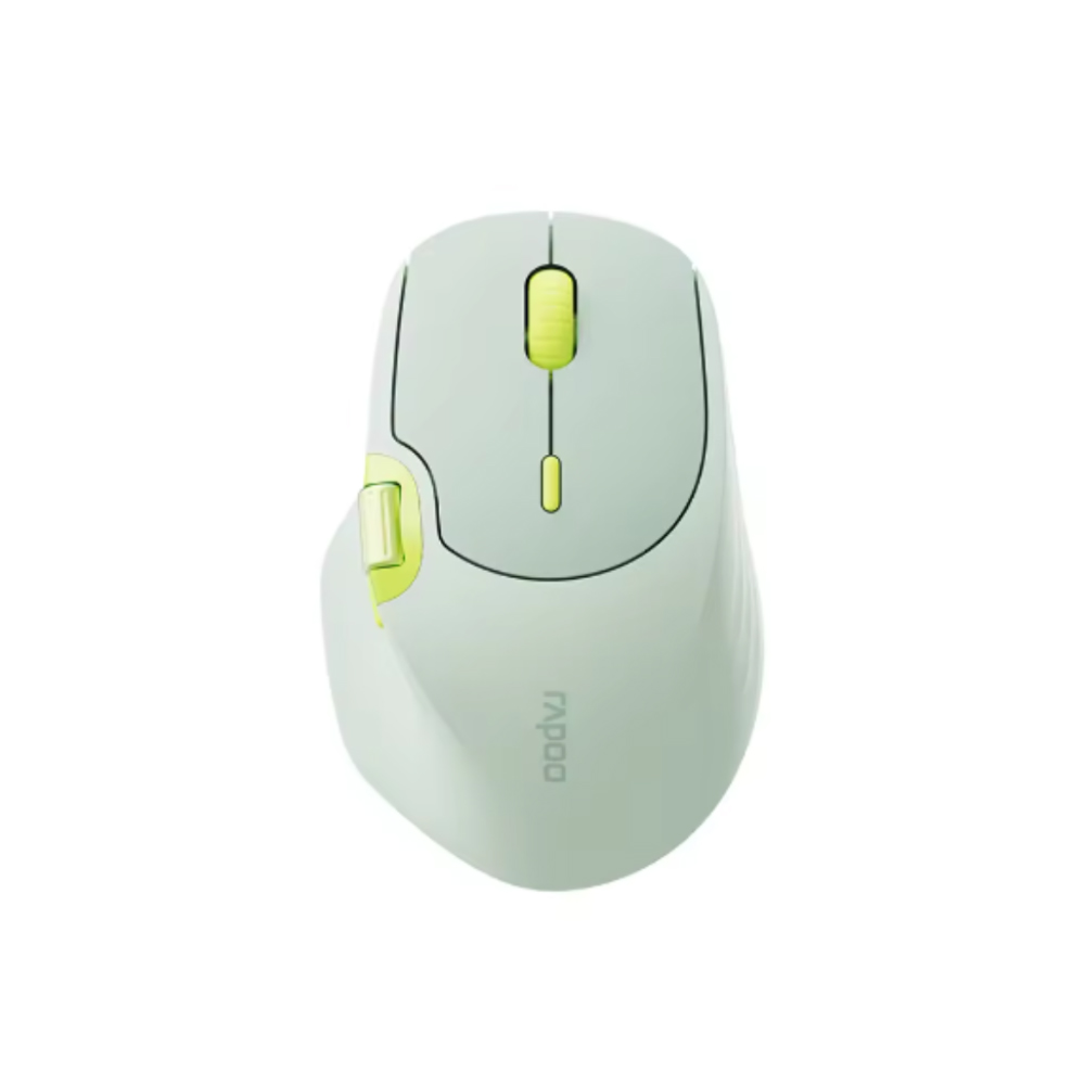 Chuột không dây Rapoo MT560 Silent - Xanh Mint (Bluetooth/Wireless/ 4000 DPI/ Pin sạc)