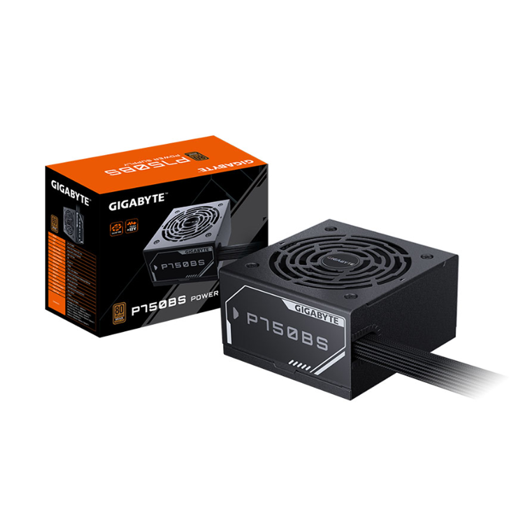 Nguồn máy tính Gigabyte P750BS (80 Plus Bronze/ Full-Modular/ ATX/ Đen)