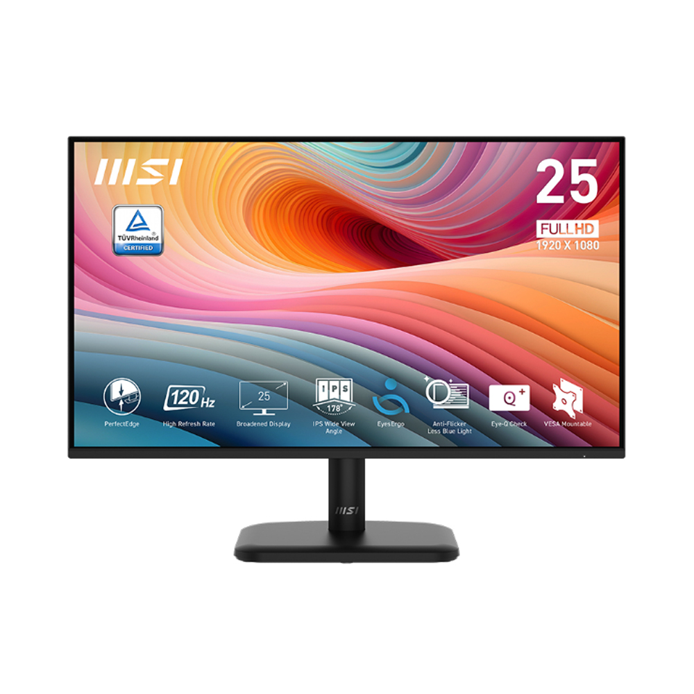 Màn hình MSI PRO MP251L E2 (24.5Inch/ Full HD/ 1ms/ 120Hz/ 250cd/m2/ IPS)