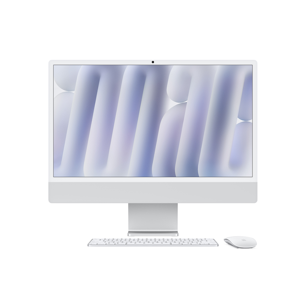 Máy tính AIO Apple IMAC M4 (10 Core CPU/ 10 core GPU/ 24Gb/ 512GB SSD/ 24inch/ Silver)