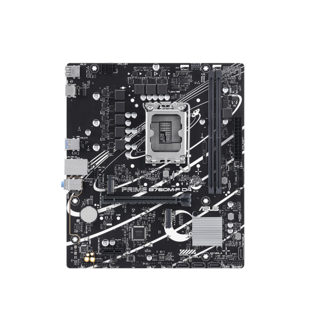 Mainboard Asus Prime B760M-F D4 (Intel B760/ Socket 1700/ M-ATX/ 2 khe ram)