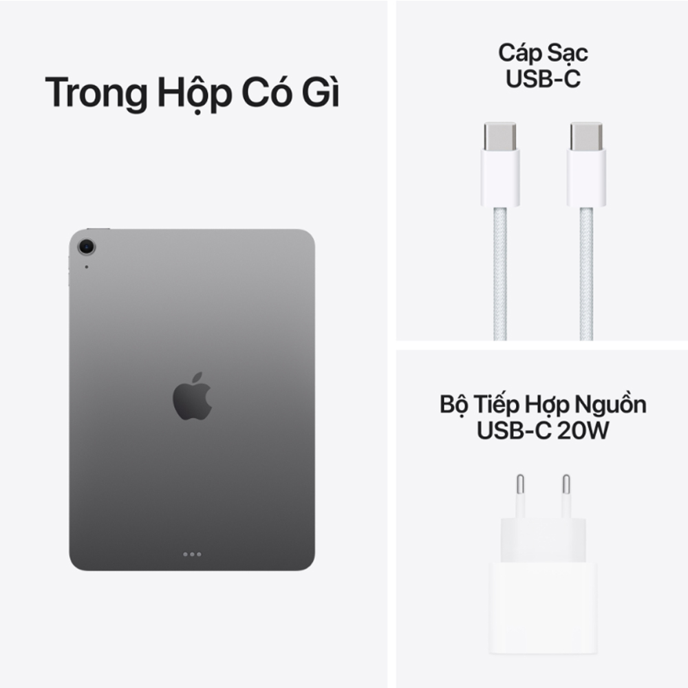 Máy tính bảng Apple IPad Air M3 11 inch 5G (8GB/ 256GB/ Space Gray)