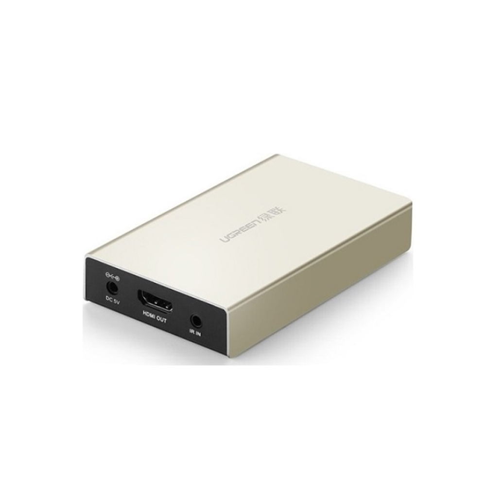 Bộ khuyếch đại HDMI Ugreen 40283 120m thông qua cáp mạng LAN Cat5e, Cat6 (Bộ out)