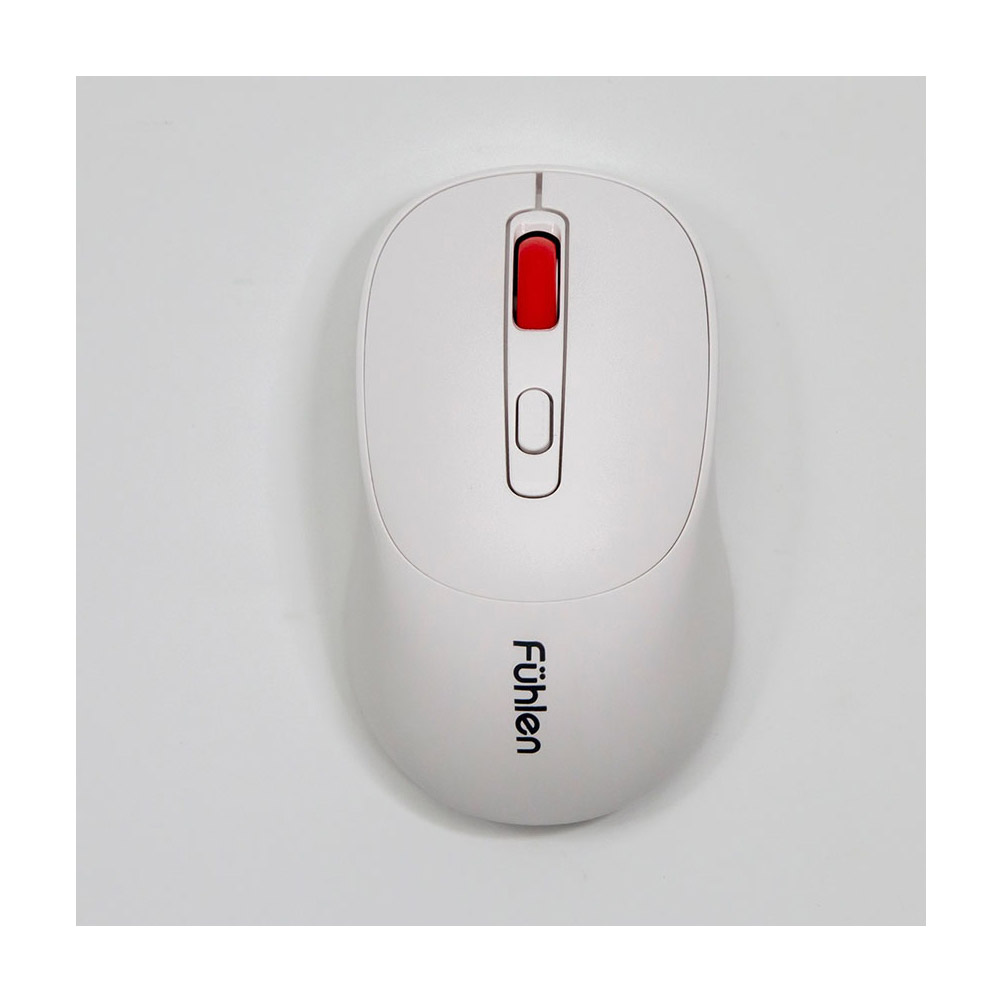 Chuột không dây Fuhlen M06S Silent (Trắng)