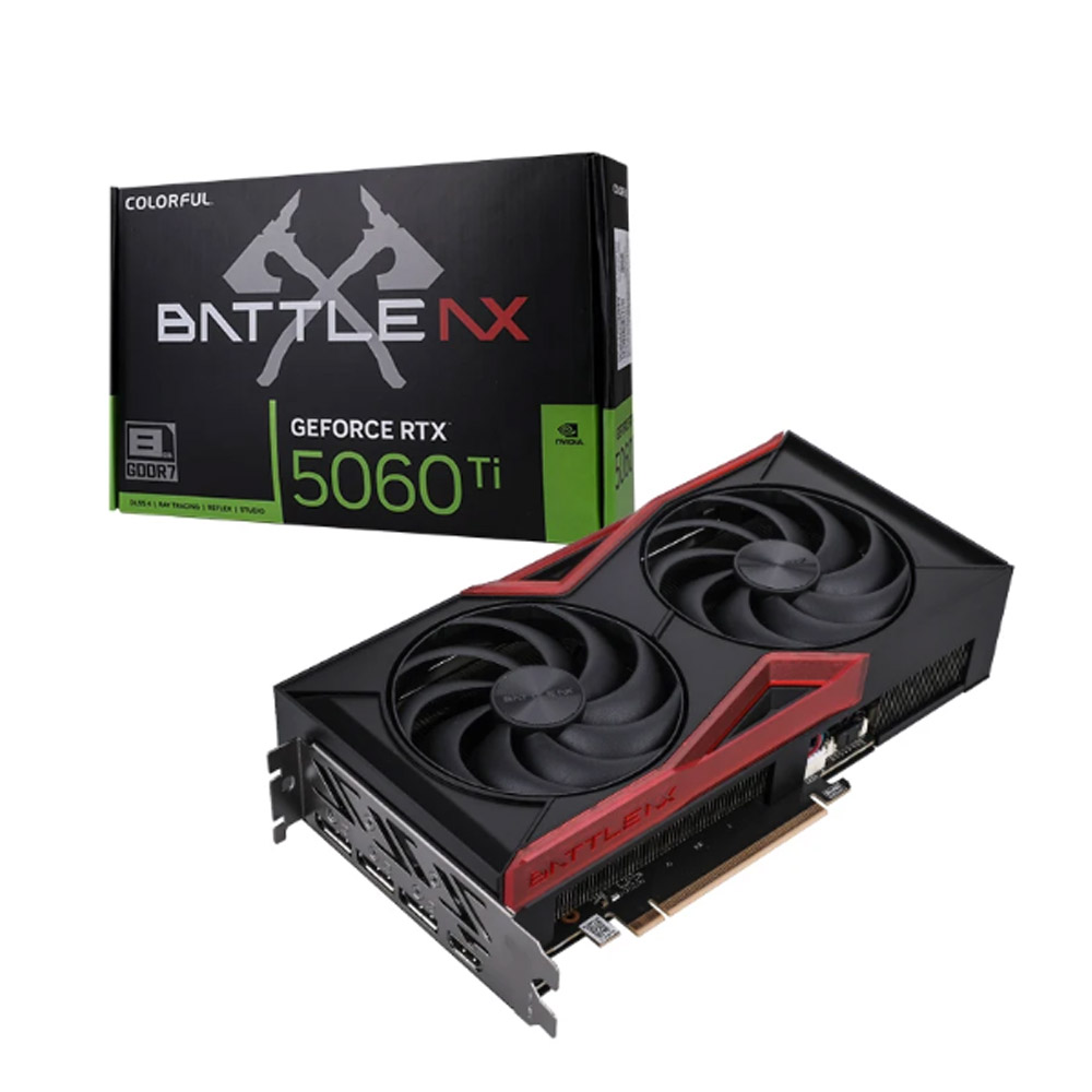 Cạc màn hình Colorful GeForce RTX 5060 Ti NB DUO 8GB (GDDR7/ 128 bit)