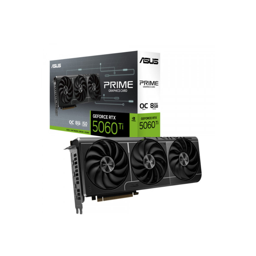 Cạc màn hình Asus Prime GeForce RTX 5060 Ti 8GB GDDR7 OC Edition