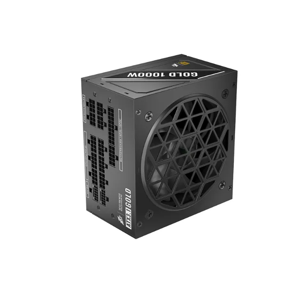 Nguồn máy tính FIRST PLAYER NGDP-GLD-1000 1000W Black (80 Plus Gold/ Full-Modular)