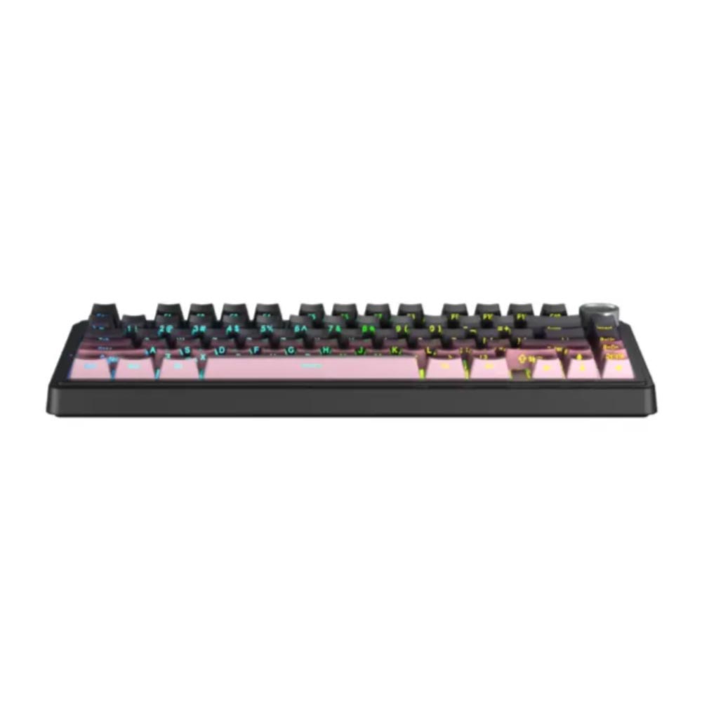 Bàn phím cơ Aula F75 Đen Hồng Gradient Reaper switch