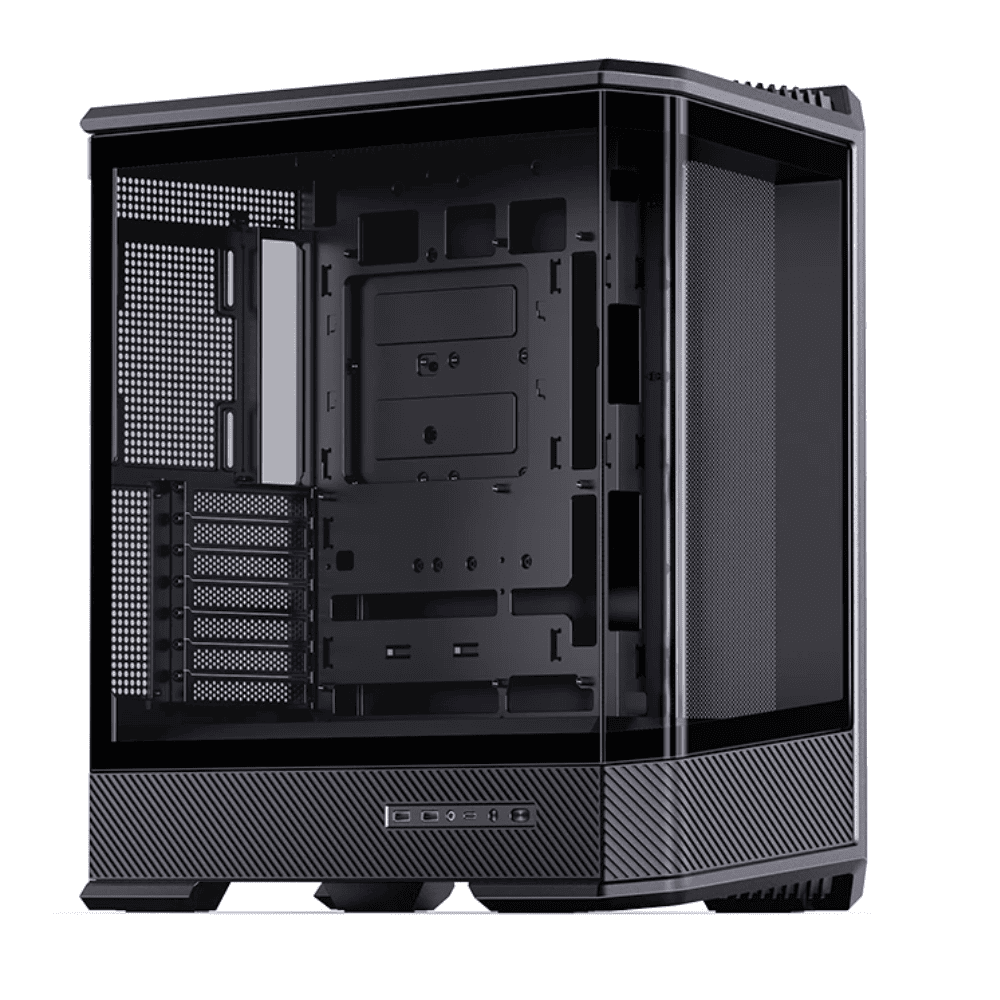 Vỏ máy tính JONSBO D400 Black (Mid Tower/ ATX/ Đen)