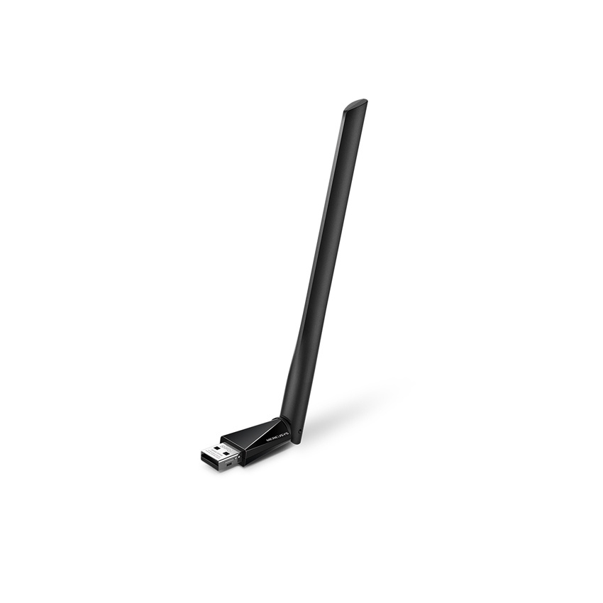 Cạc mạng không dây Mercusys USB MU6H (Chuẩn AC/ AC650Mbps/ Ăng-ten ngoài)