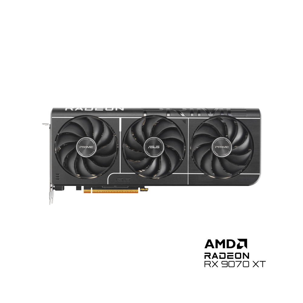 Cạc màn hình Asus Prime Radeon RX 9070 XT OC Edition 16GB (GDDR6/ 256 bit)