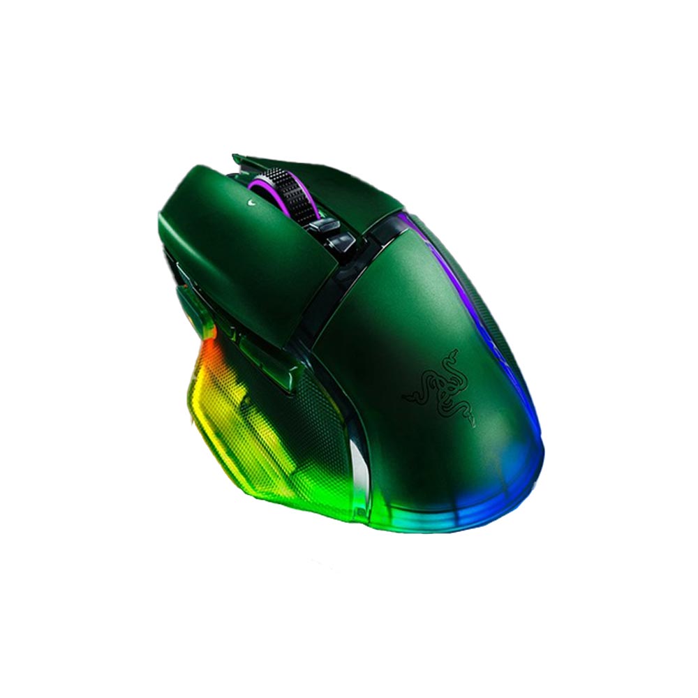 Chuột Gaming không dây Razer Basilisk V3 Pro 35K - Phantom Green