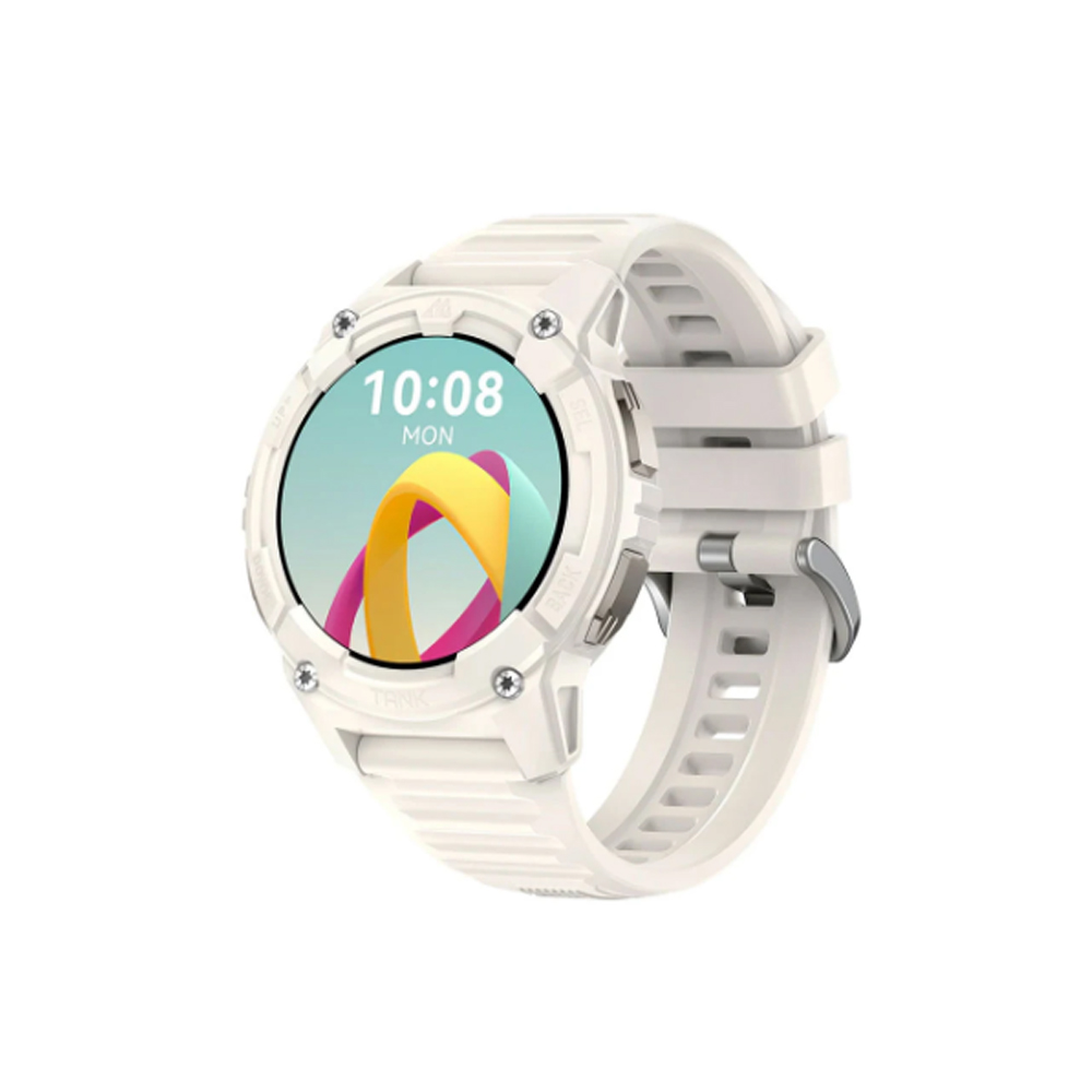 Đồng hồ thông minh Kospet TANK S2 - Hàng trưng bày nguyên seal (33mm/ GPS/BLUETOOTH/ Dây Silicon/ Trắng)