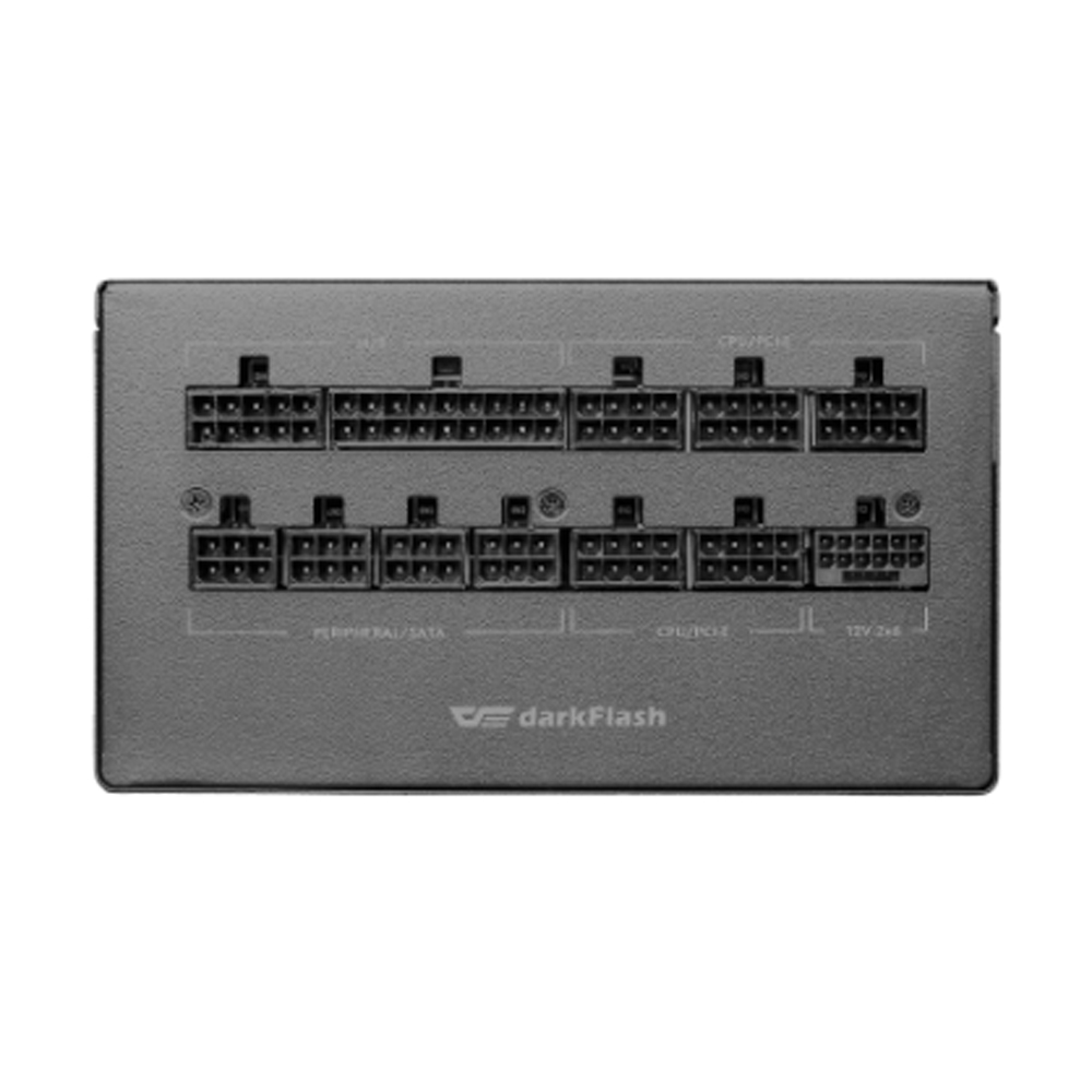 Nguồn máy tính DarkFlash PMT 850-850W GOLD ATX 3.1, PCIe 5.1 (80 Plus Gold/ Full-Modular)