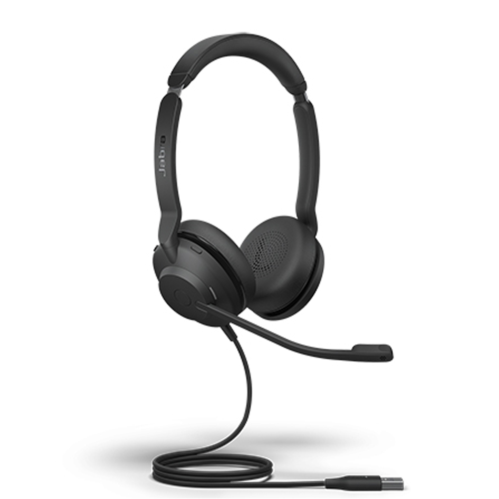 Tai nghe call center Jabra Evolve2 30 SE MS Stereo (chuẩn USB-C và USB- A, 2 tai)