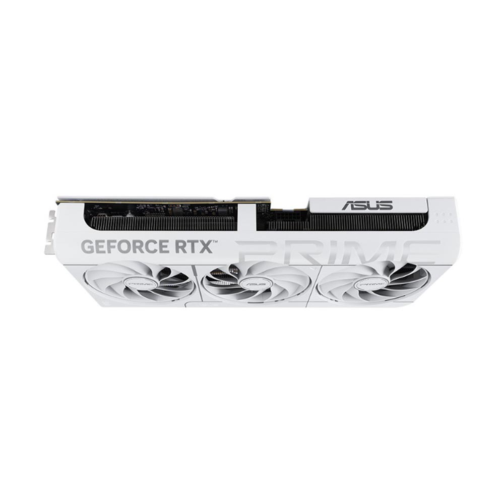 Cạc màn hình Asus Prime GeForce RTX 5070 White OC Edition 12GB (GDDR7/ 192 bit)