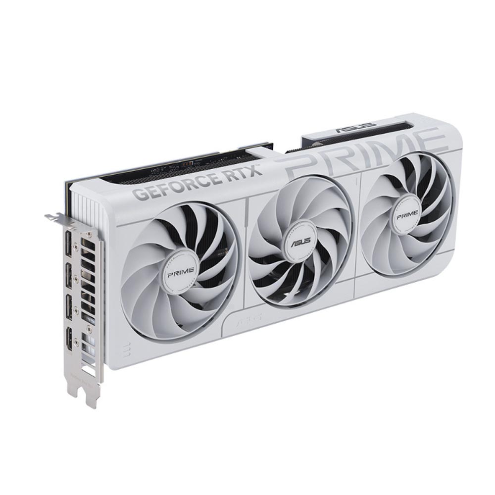 Cạc màn hình Asus Prime GeForce RTX 5070 White OC Edition 12GB (GDDR7/ 192 bit)