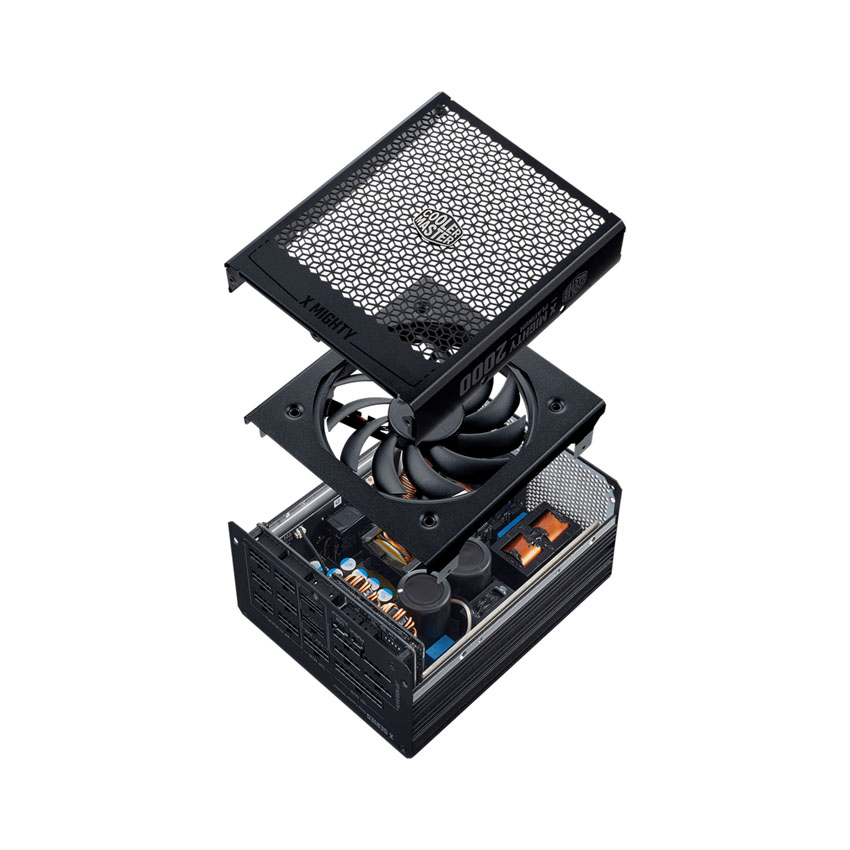 Nguồn máy tính Cooler Master X Mighty Platinum 2000W (80 Plus Platinum/ Full-Modular)