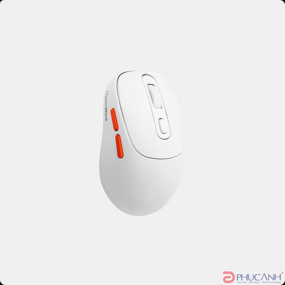 Chuột không dây HyperWork Silentium Mini HPW-MS01M-WHT Trắng