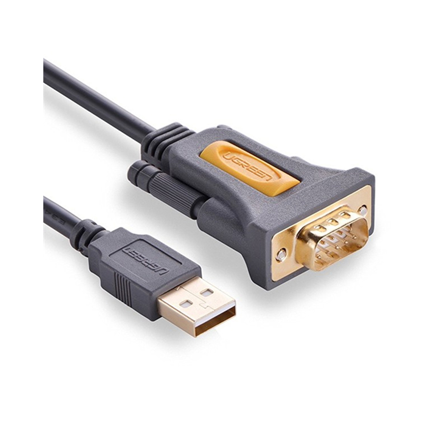 Cáp chuyển Ugreen 20223 USB sang Com (RS232) DB9 3m