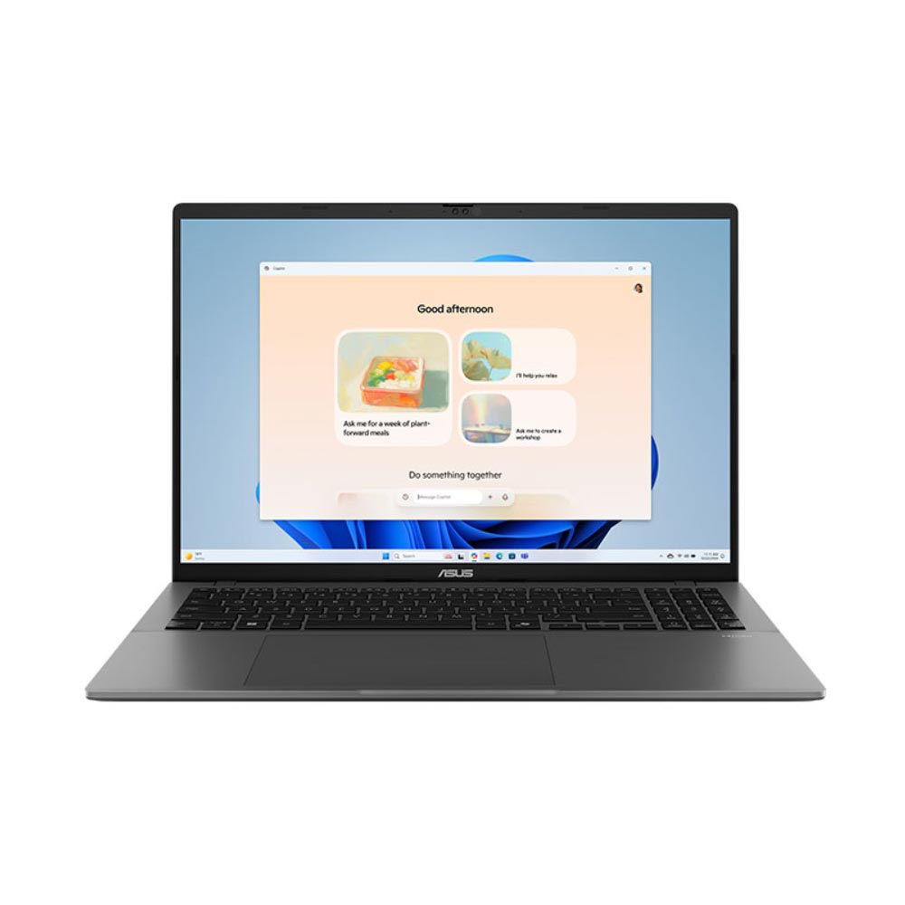 Laptop Asus Vivobook S S16 S3607CA-SH083WS (Ultra 7 255H/ 16GB/ 512GB SSD/ 16 inch WUXGA/ 60HZ/ Win 11/ Office/ Gray/ Vỏ nhôm)