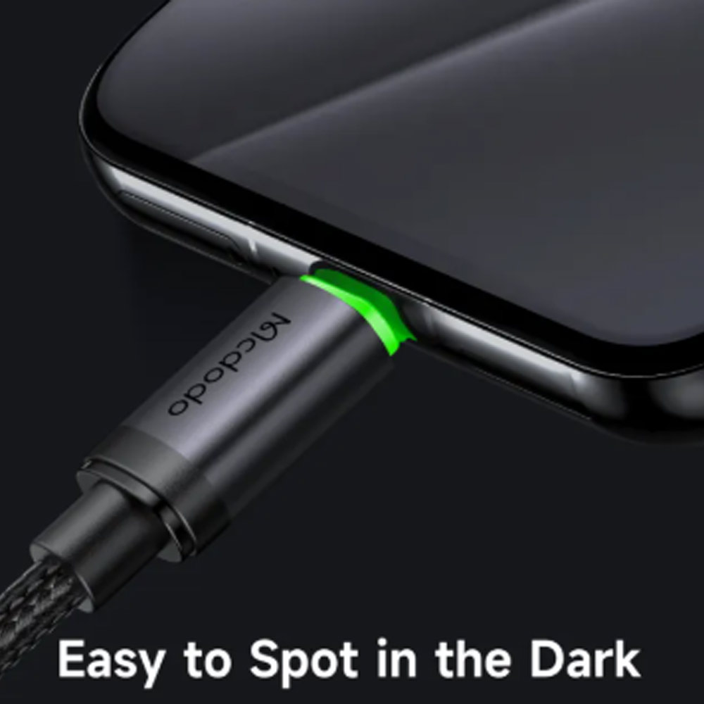 Cáp Mcdodo USB-A - Type-C 1m CA-3960 (có đèn báo sạc)