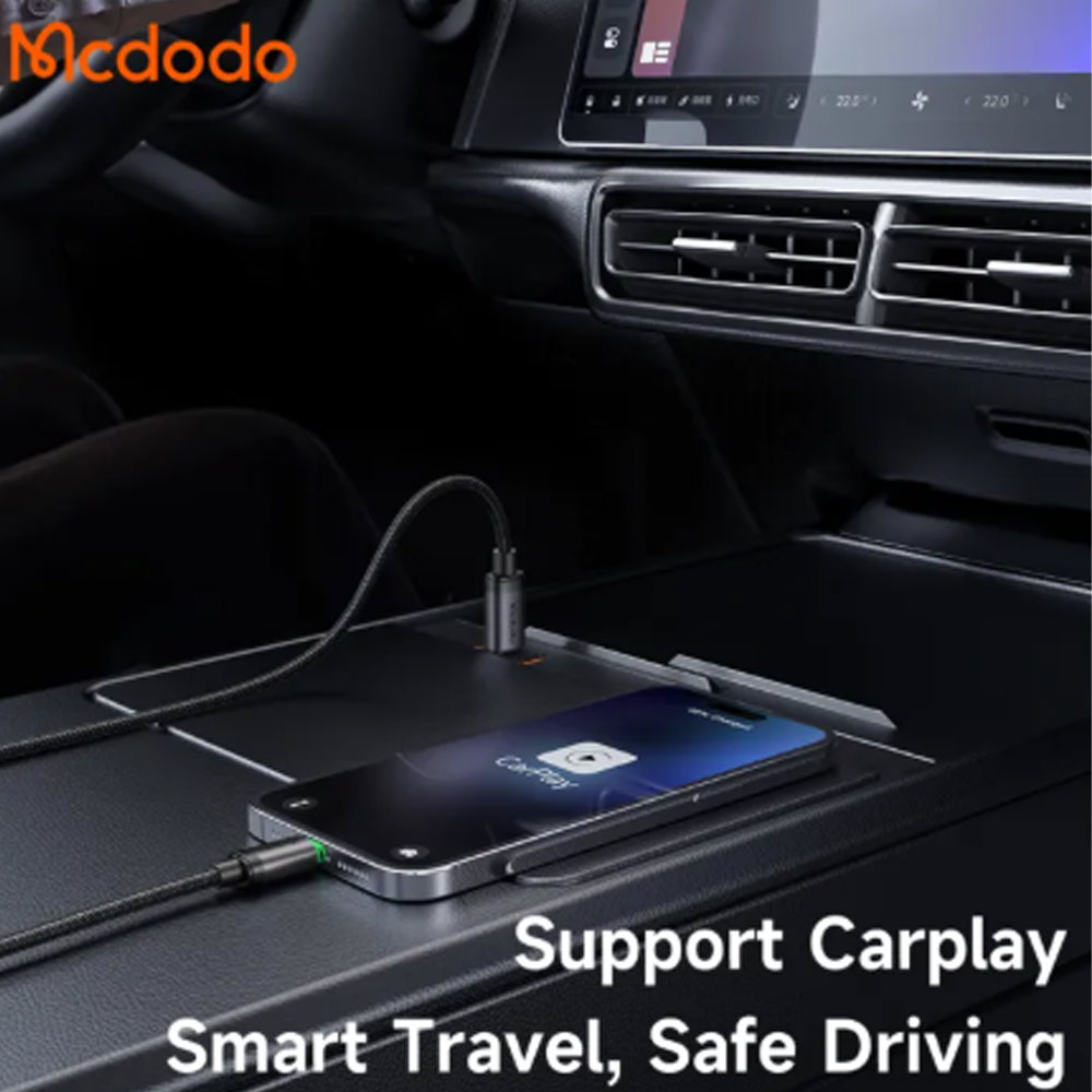 Cáp Mcdodo type C - Lightning 1m CA-4820 (có đèn báo sạc)