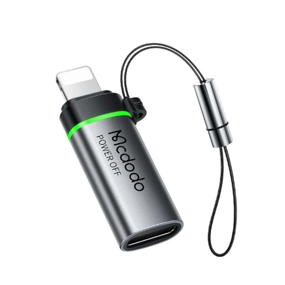 Đầu chuyển Mcdodo OT-2590 type-C sang Lightning (tự động ngắt nguồn)