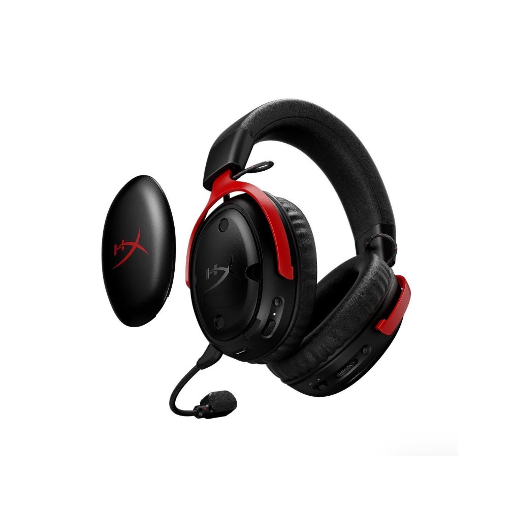 Tai nghe không dây Gaming HP HyperX CLOUD III S WIRELESS Black/Red A59Z0AA