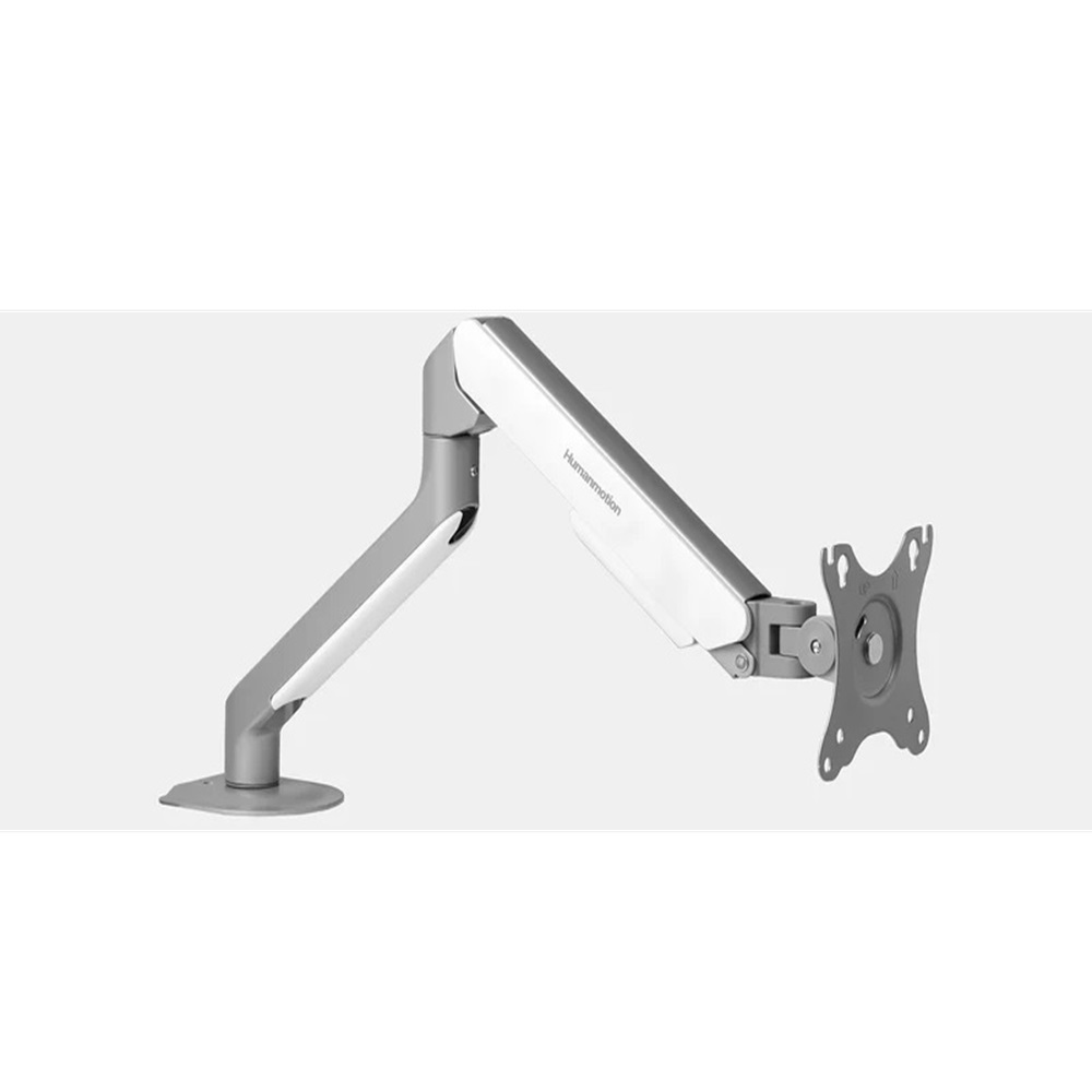Giá treo màn hình HyperWork T6 Pro HPW-T6P.V2-SLV (1 màn hình/ 22inch - 32inch/ Xám trắng/ Gắn bàn)