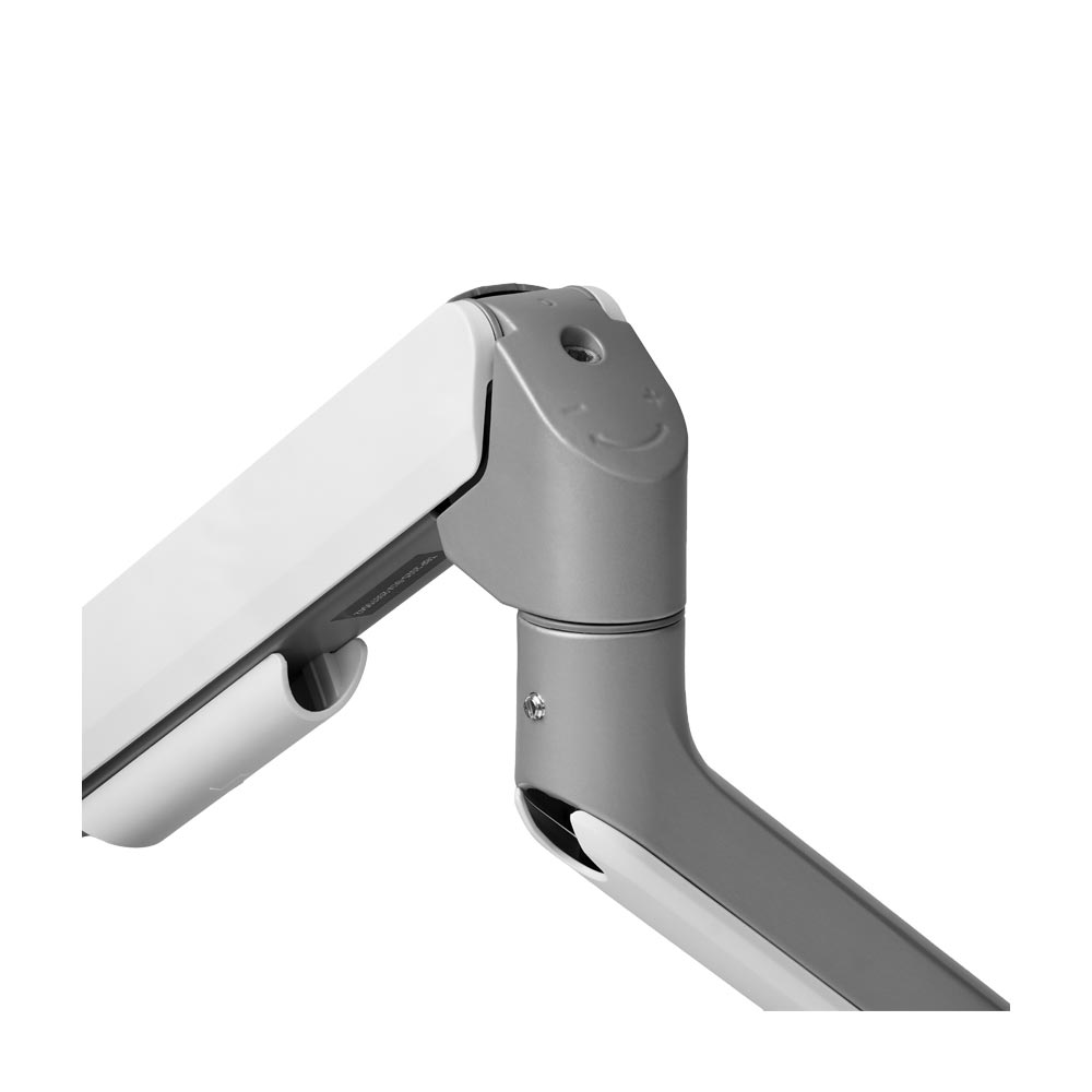 Giá treo màn hình HyperWork T6 Pro HPW-T6P.V2-SLV (1 màn hình/ 22inch - 32inch/ Xám trắng/ Gắn bàn)