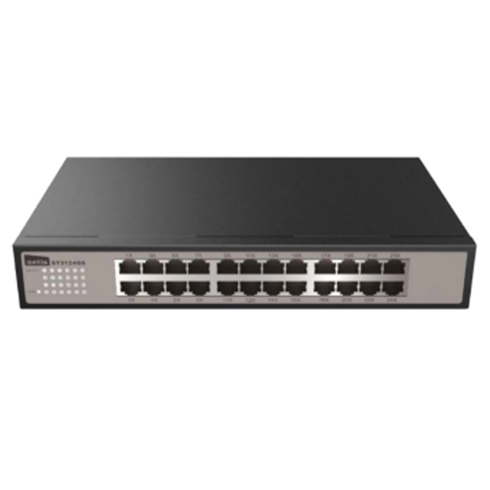 Switch Netis ST3124GS (Gigabit 1000Mbps/ 24 Cổng/ Vỏ kim loại)