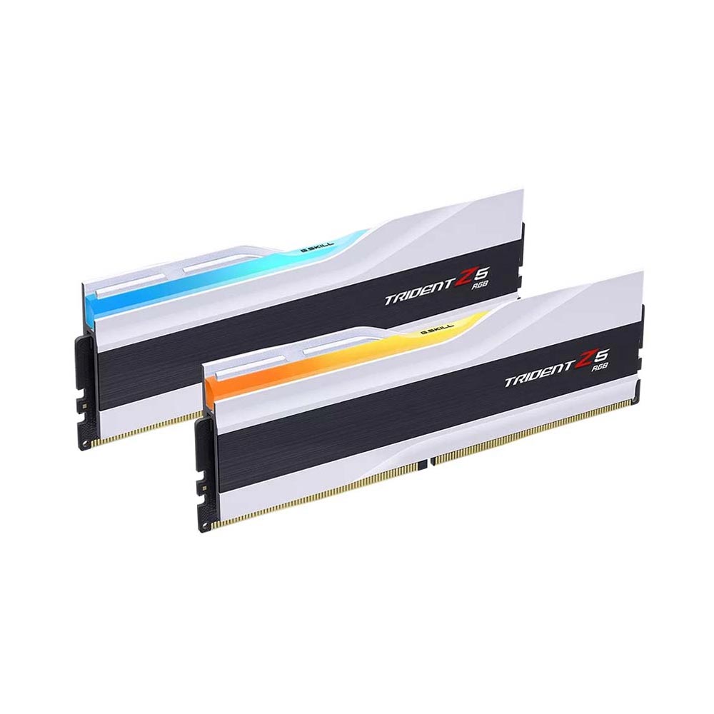Ram PC GSKill Trident Z5 RGB 32GB (2x16GB) DDR5 6000Mhz Silver (F5-6000J3636F16GX2-TZ5RS)
