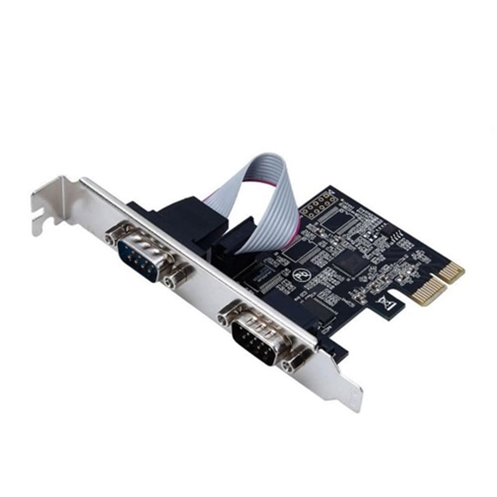Cạc chuyển Unitek Y-7504B PCI Express 1X sang 2COM(RS232)