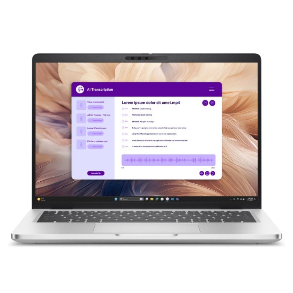 Laptop Dell Pro 14 Plus PB14250 235U 16512W (Ultra 5 235U/ 16GB/ 512GB SSD/ 14 inch FHD+/ Win11/ Platinium Silver/ Vỏ nhôm/ 1Y)