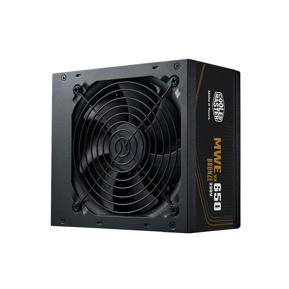 Nguồn máy tính Cooler Master MWE Gold 650 V3 NM FR (650W/ 80 Plus Gold/ ATX/ Đen)