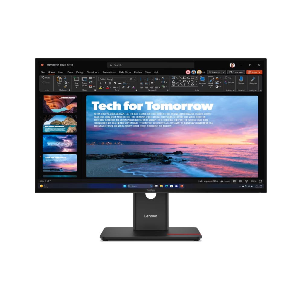 Màn hình đồ họa Lenovo ThinkVision T27QD-40 64AAGAR2VN (27Inch/ 2K/ 4ms/ 120Hz/ 350cd/m2/ IPS/ 3Y)
