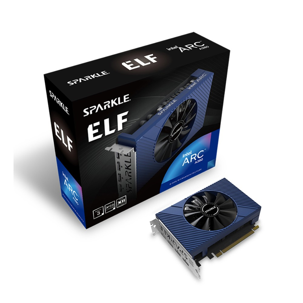 Cạc màn hình Sparkle Intel Arc A380 ELF 6GB (GDDR6/ 96 bit)