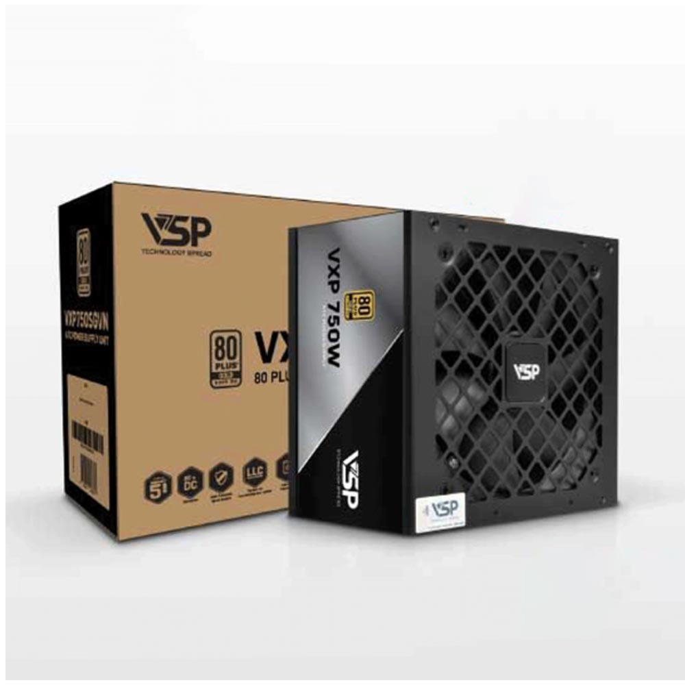 Nguồn máy tính VSP VXP750SGVN (750W/80 Plus Gold / Full Modular/ATX 3.1)