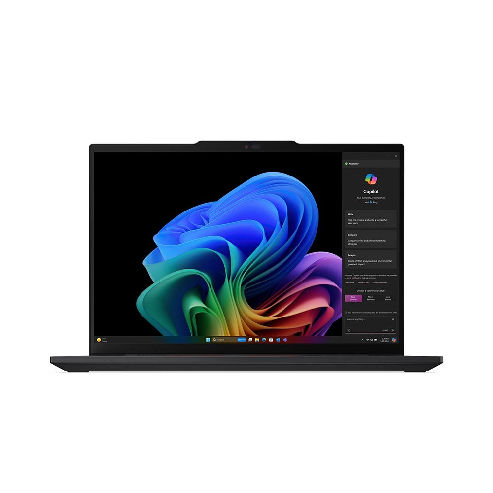 Laptop Lenovo ThinkPad T14S GEN 6 (Snapdragon X1E/ 32GB/ 1TB SSD/ 14 inch WUXGA/ Win 11 Pro/ Black/ Carbon/ 3Y)