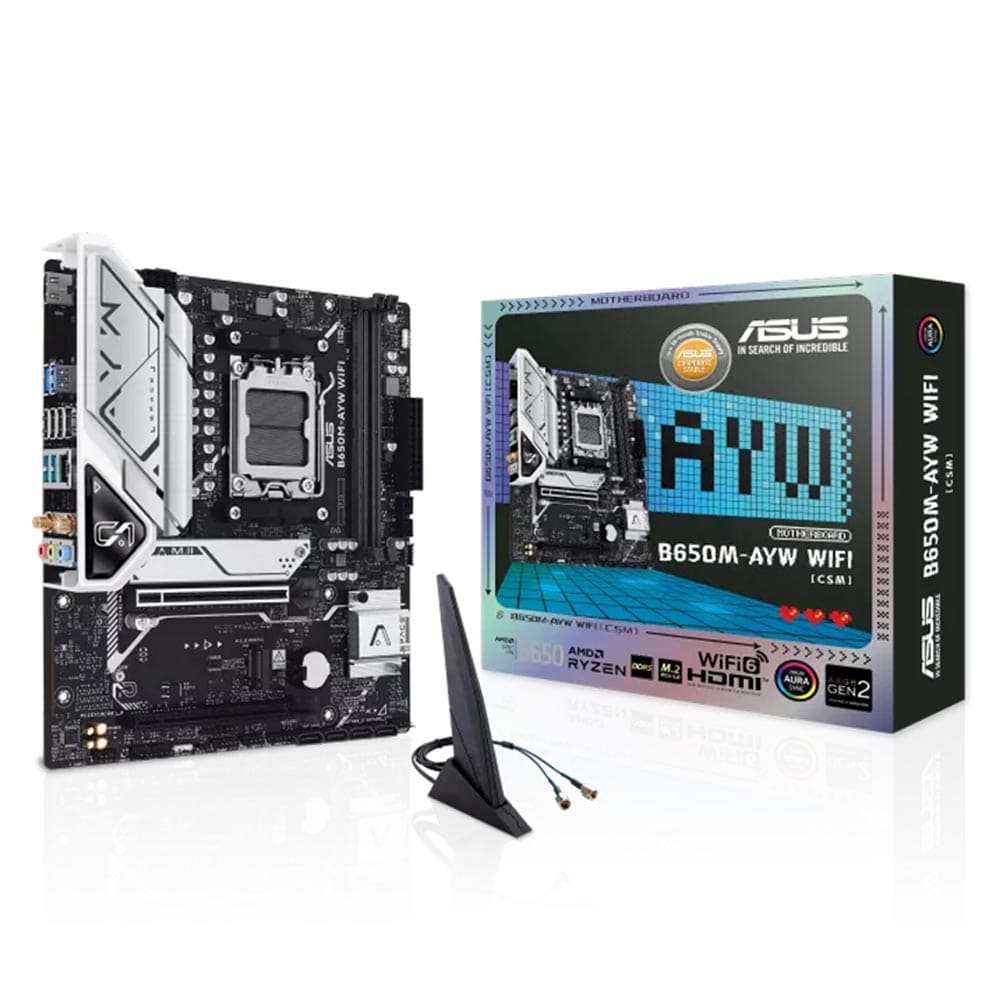 Mainboard Asus B650M AYW WIFI CSM (AMD B650/ Socket AM5/ M-ATX)