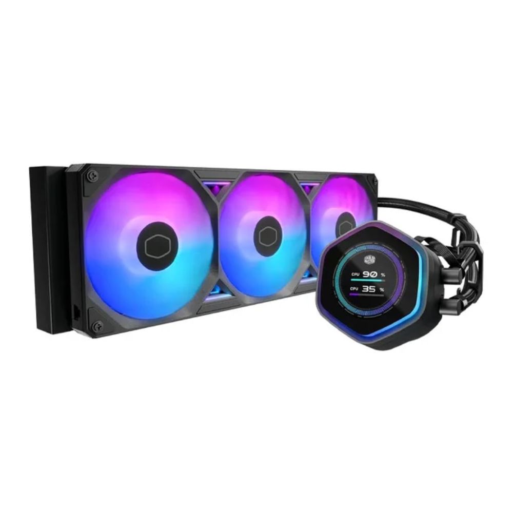 Tản nhiệt nước AIO Cooler Master MasterLiquid 360 Atmos II LCD ARGB Black